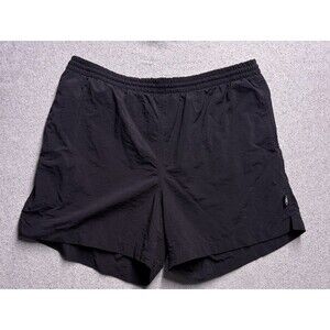 DBX Men's Nylon Black 5" Inseam Swim Trunks Large